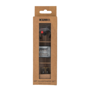 KUM Set de 3 Sacapuntas para Bellas Artes