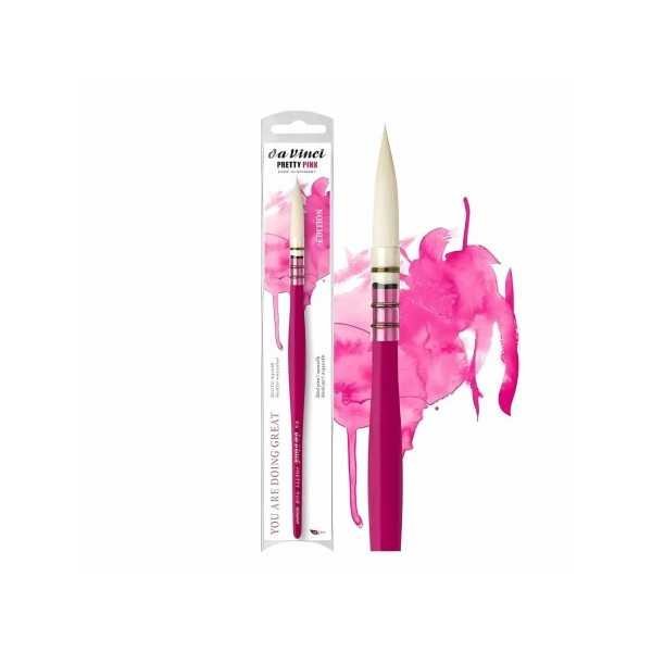 da Vinci Pretty Pink Edition – Pincel Redondo Acuarela Serie 494