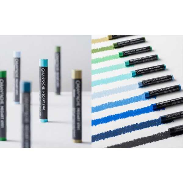 Caran d’Ache Neoart™ 6901 – Pasteles Profesionales de Cera y Óleo de Alta Resistencia a la Luz