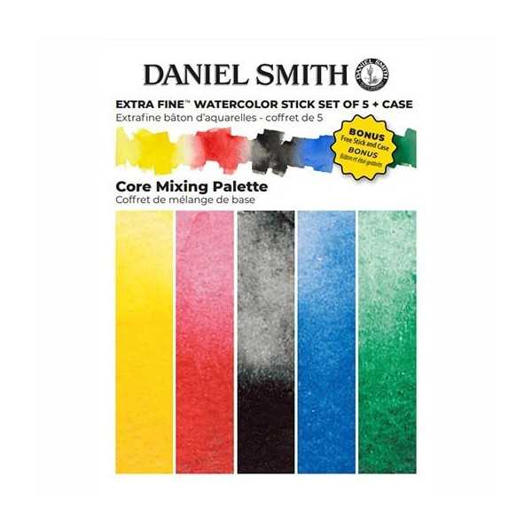 Daniel Smith Watercolour Stick Set Core Mixing Palette – 5 Barras | Selección Giovanni Balzarani