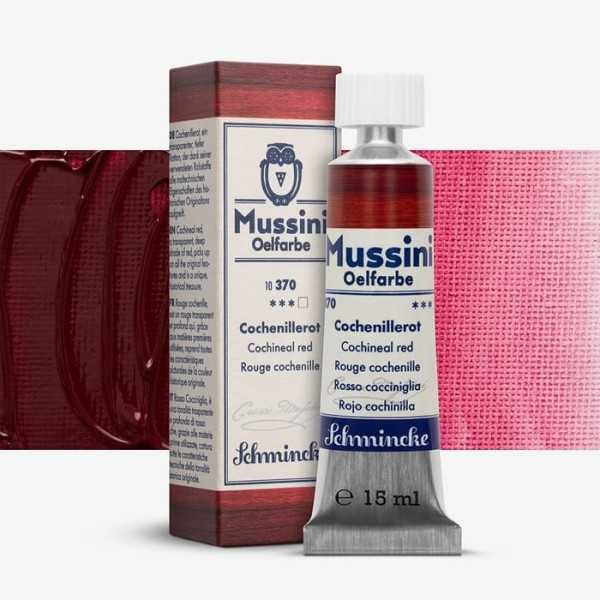Óleo Schmincke Mussini Edición Especial – Rojo Cochinilla 15 ml