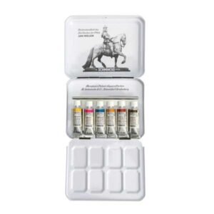 SCHMINCKE HORADAM Aquarell Retro Travel Set “Jan Wellem” – 6 tubos x 5 ml