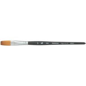 Princeton Aqua Elite Pincel Plano Largo Sintético – Mango Corto Serie 4850ST
