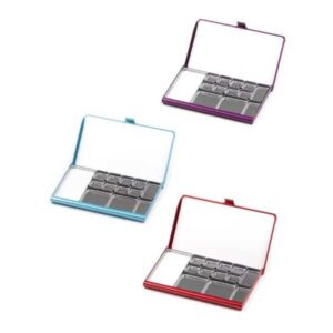 Inicio 3 Art Toolkit Paleta de Bolsillo de Aluminio con 13 Godets Variados – Base Magnética