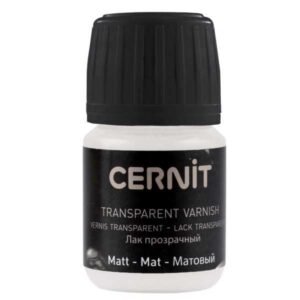Cernit Barniz Mate Transparente 30 ml – Sellador Protector al Agua para Arcilla Polimérica