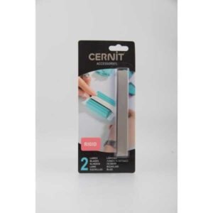 Cernit Cuchillas Flexibles 2 Piezas – Cortador Preciso para Arcilla Polimérica