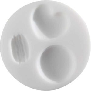Cernit Molde en Silicona Blanco 7 cm – MACARONS Flexible y Reutilizable