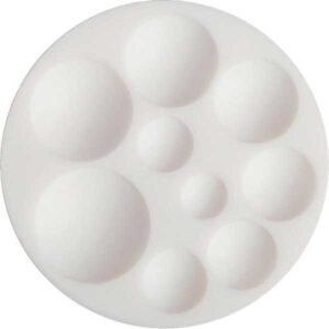 Cernit Molde en Silicona Blanco 7 cm – Cabochons Redondo