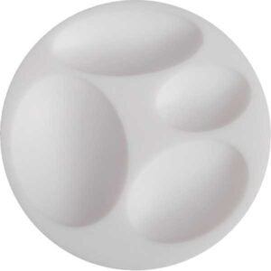 Cernit Molde en Silicona Blanco 7 cm – Cabochons OVAL