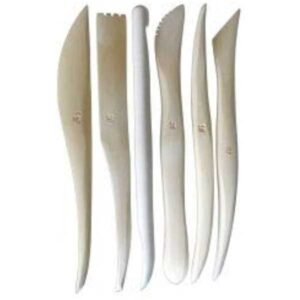 Set de Herramientas de Madera para Modelar Talens – 6 Piezas | 15 cm