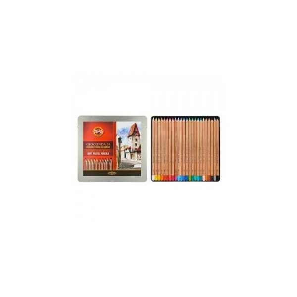 Lápiz Pastel KOH I NOOR GIOCONDA. 24 Colores