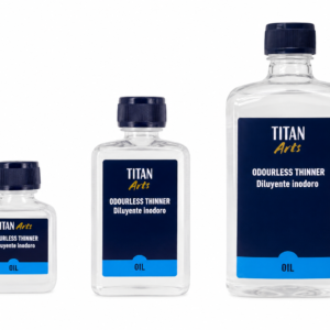Titan Arts Diluyente Inodoro para Óleo