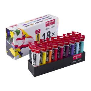 Amsterdam Standard Series Set de Pintura Acrílica Value Pack 18 x 120 ml