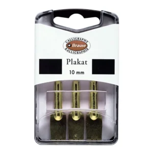 Brause Plakat Plumas de Escritura 10 mm Caja de 3 Unidades