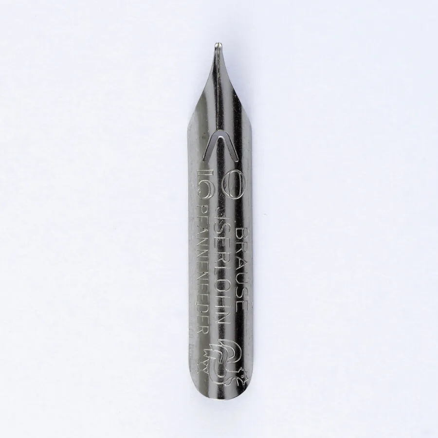Brause Pfannen 0,45 mm Plumilla de Escritura Individual para Portaplumas