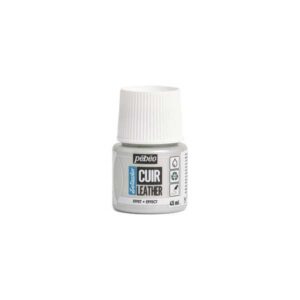 PEBEO SETACOLOR CUERO Pintura Acrílica para Cuero y Piel Sintética 45ml. - PLATA