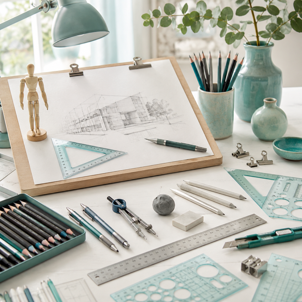 HERRAMIENTAS Y EQUIPAMIENTO PARA DIBUJO