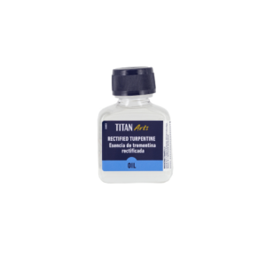 Titan Arts Trementina Rectificada para Óleo - 100ml.