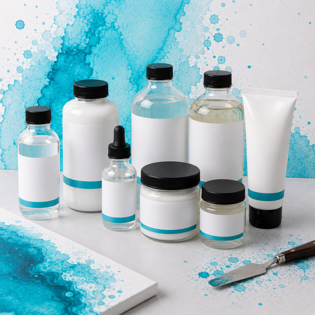 MEDIUMS Y SOLVENTES PARA ACRÍLICO