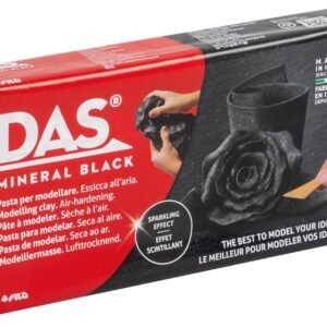 Inicio 12 DAS Mineral Black Pasta para Modelar Negra Autoendurecible 800 g