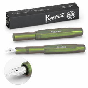 Inicio 11 Pluma Estilográfica Kaweco Lunar Sport Shadow Green M
