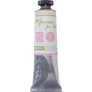 Medium Gel GREEN FOR OIL Sennelier. 40ml.