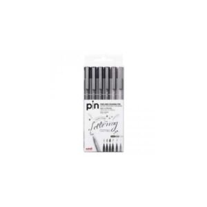 Rotuladores UNIPIN Lettering. 6 unid