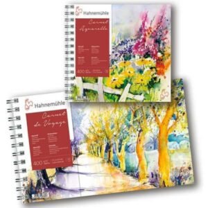 HAHNEMUHLE CUADERNO DE VIAJE DE ACUARELA 400 G