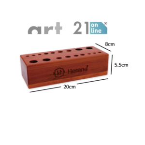 HEREND Soporte pinceles 18 espacios