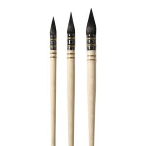Pincel Aquafine Pelo de Cabra Redondo en Pluma Serie 24