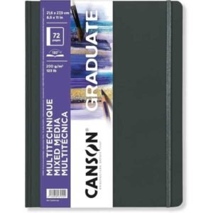 Cuaderno Canson Graduate Mix Media Fino 200gr. Fino