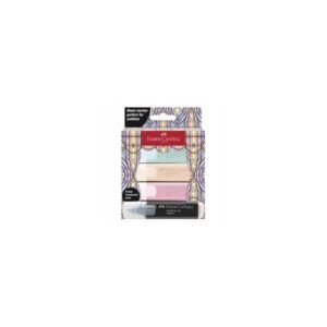 FABER CASTELL SET MARCADORES PASTEL Y NEGRO