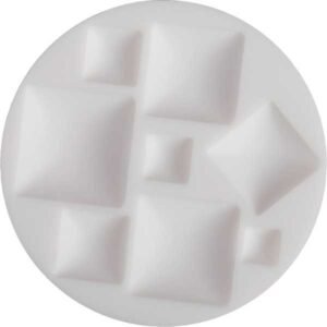 Cernit Molde en Silicona Blanco 7 cm – Cabochons CUADRADOS