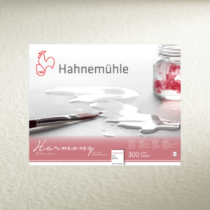 HAHNEMUHLE HARMONY 300 G 12Hojas Encolado 4 lados - Grano FIno · 30x40cm.
